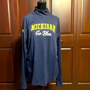 University of Michigan Funnel Neck Shirt